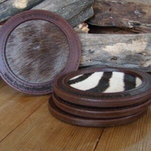 Game Skin and Leather coasters